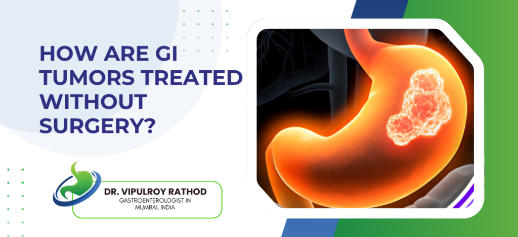 GI tumours can be treated without surgery